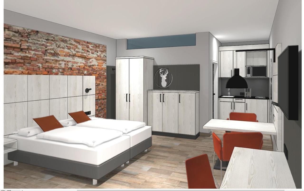 Boardinghouse Hirsch - Apartments In Kork Kehl Экстерьер фото